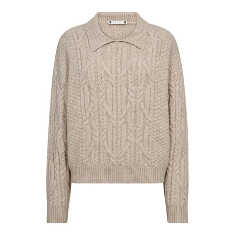 RowCC Collar Cable Knit