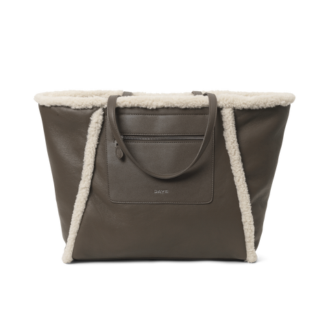 Day Faux Shearling Tote