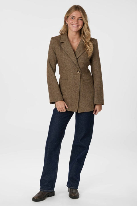 Bowie Herringbone Blazer