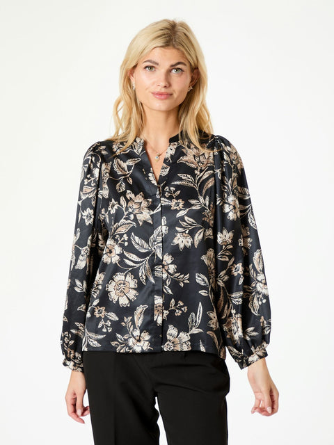 Nani Canvas Flower Blouse