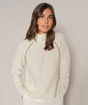 MMZora Bead highneck knit