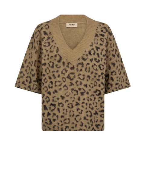 MMTaci V-Neck Leo Knit