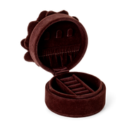 Day Velvet Flower Jewelry Round