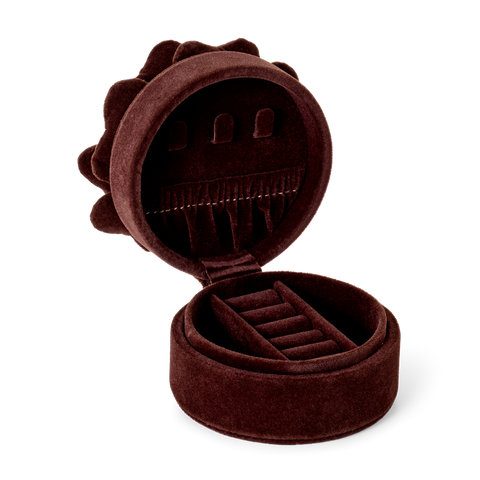 Day Velvet Flower Jewelry Round