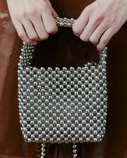 Day Beaded Chrome Handbag