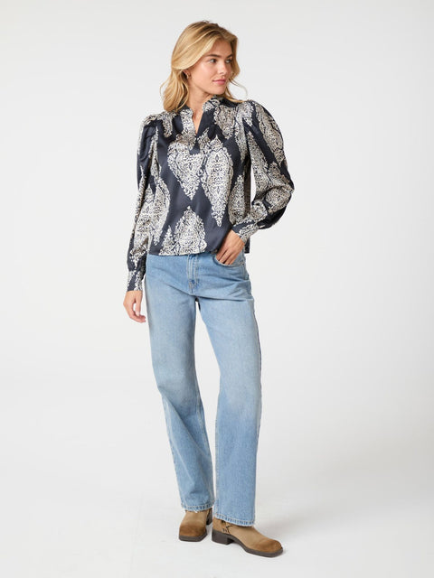 Rosslyn Paisley Drop Blouse