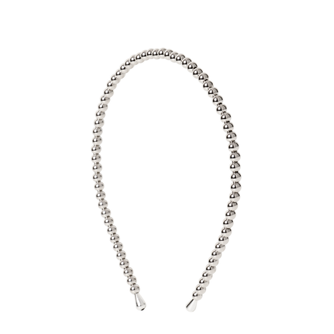 Day Beaded Chrome Slim Hair