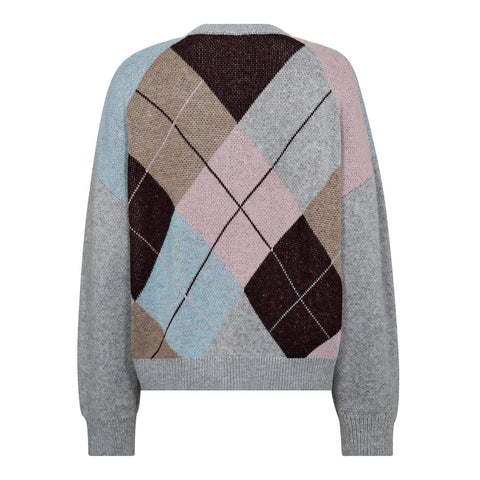 MajaCC Check V-Knit