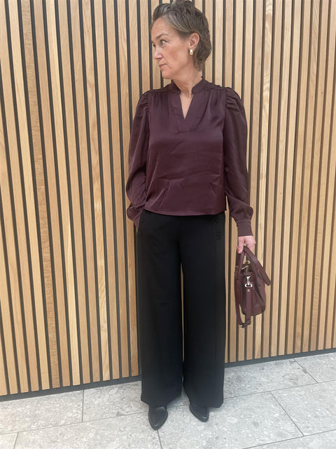 Rosslyn Heavy Sateen Blouse