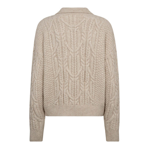 RowCC Collar Cable Knit