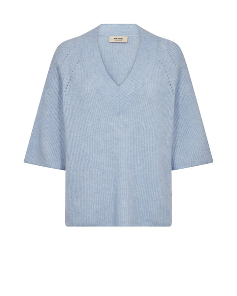 MMTaci 3/4 V-Neck Knit