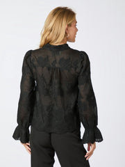 Amara Big Embroidery Blouse