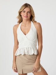 Ribbi Halter Neck Top