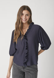 AnikaCC Frill SS Shirt