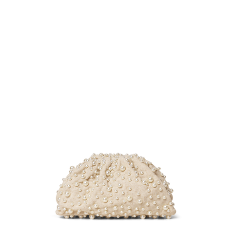 Day Pearl Linen Clutch