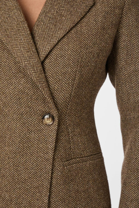 Bowie Herringbone Blazer