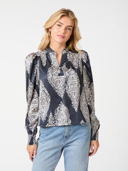 Rosslyn Paisley Drop Blouse