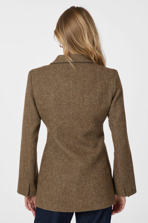 Bowie Herringbone Blazer