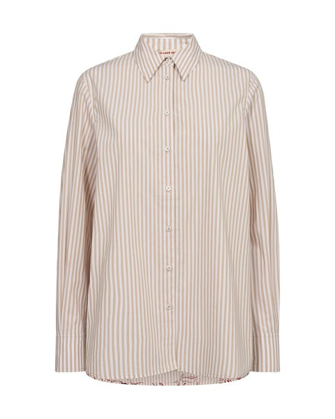 Elinda Leafy Stripe Shirt