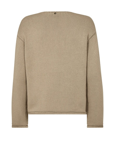 Bine LS V-neck Knit