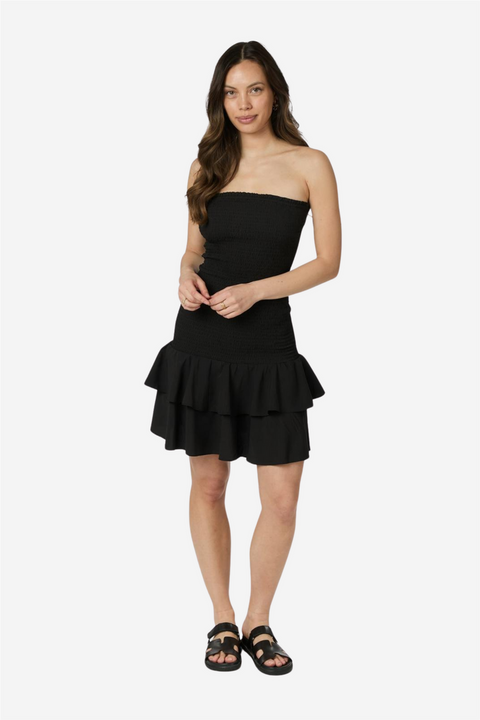 Mikka Solid Smock Dress