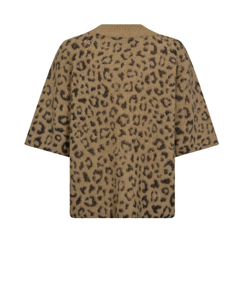 MMTaci V-Neck Leo Knit