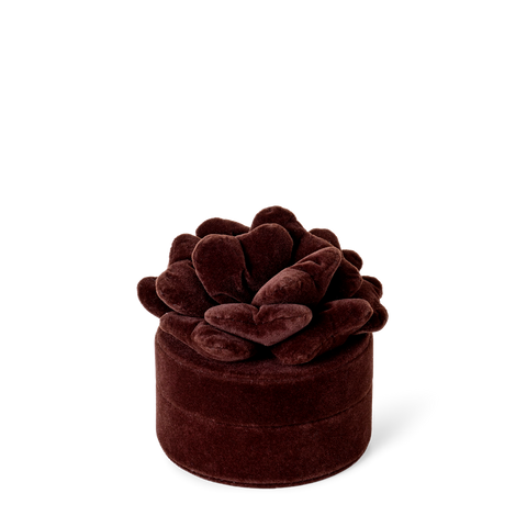 Day Velvet Flower Jewelry Round