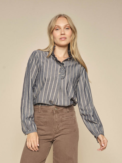 Biles Stripe Blouse