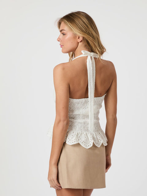 Ribbi Halter Neck Top