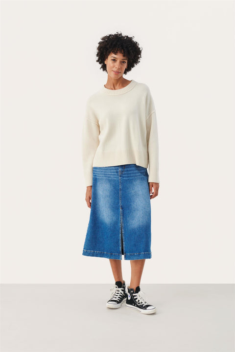 Charlene Pullover Whitecap Grey