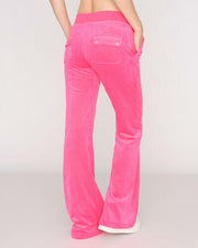 Del Ray Classic Velour Pant Pocket
