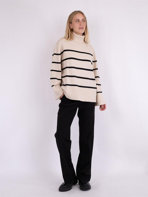 Ruby Stripe Knit Blouse