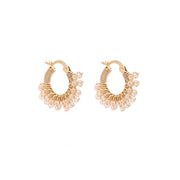 Tiny Glam Hoop Champagne