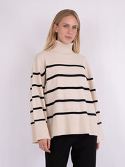 Ruby Stripe Knit Blouse