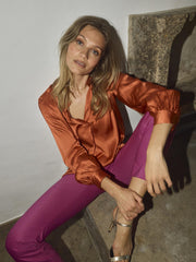 Enfa Satin Blouse