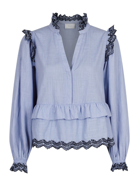 Panama Embroidey Blouse